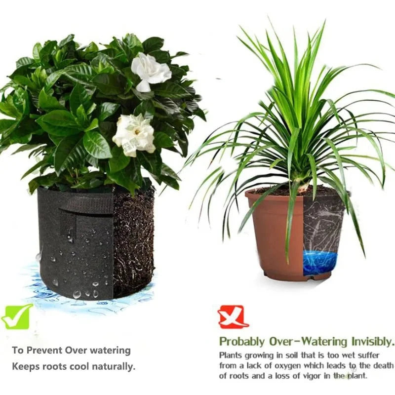 Breathable Fabric Grow Bags