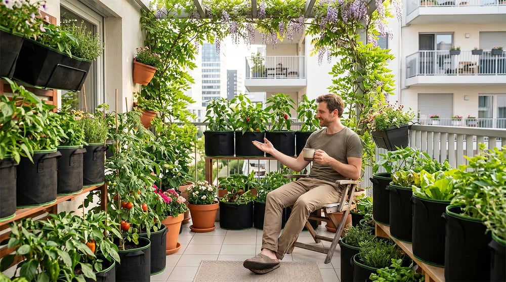Breathable Fabric Grow Bags