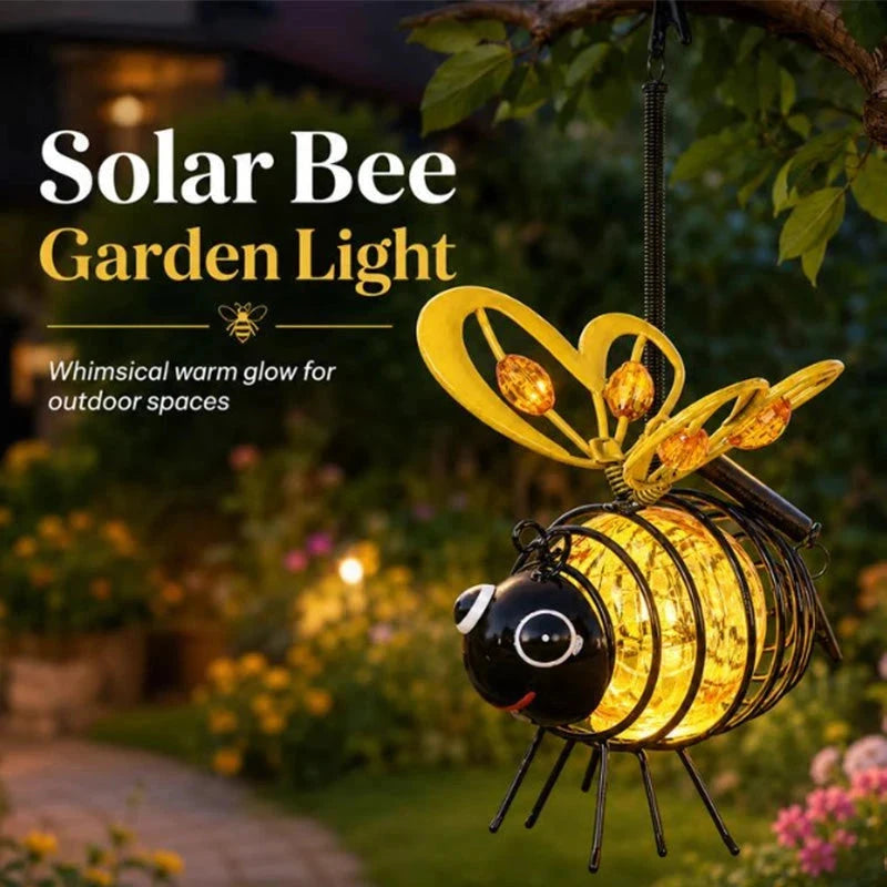 Hanging Solar Bee Lanterns