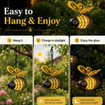 Hanging Solar Bee Lanterns
