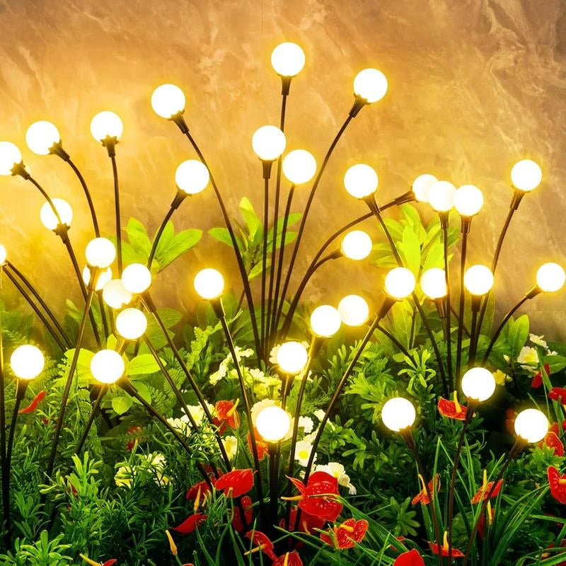 Outdoor Solar Firefly Garden Lights