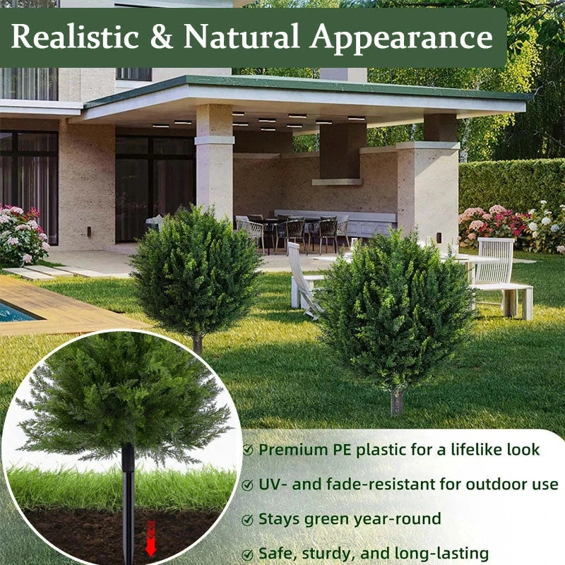 Artificial Cedar Landscape Tree - Porch & Garden Decor