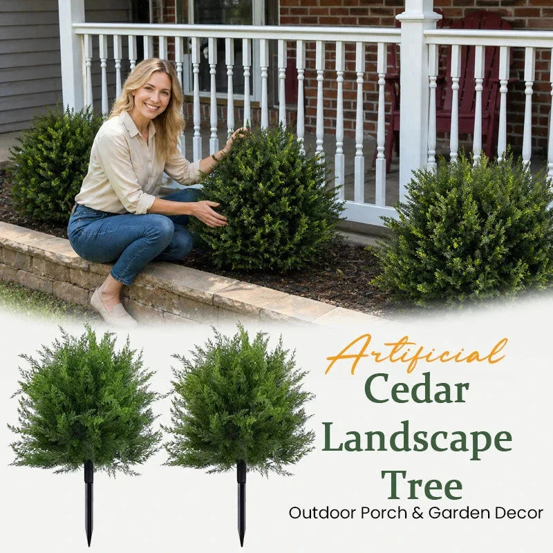 Artificial Cedar Landscape Tree - Porch & Garden Decor