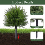 Large Size Artificial Cedar Landscape Tree - Porch & Garden Decor