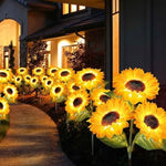 SunGlow Solar Sunflower Light