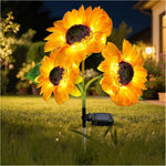 SunGlow Solar Sunflower Light