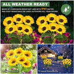 SunGlow Solar Sunflower Light
