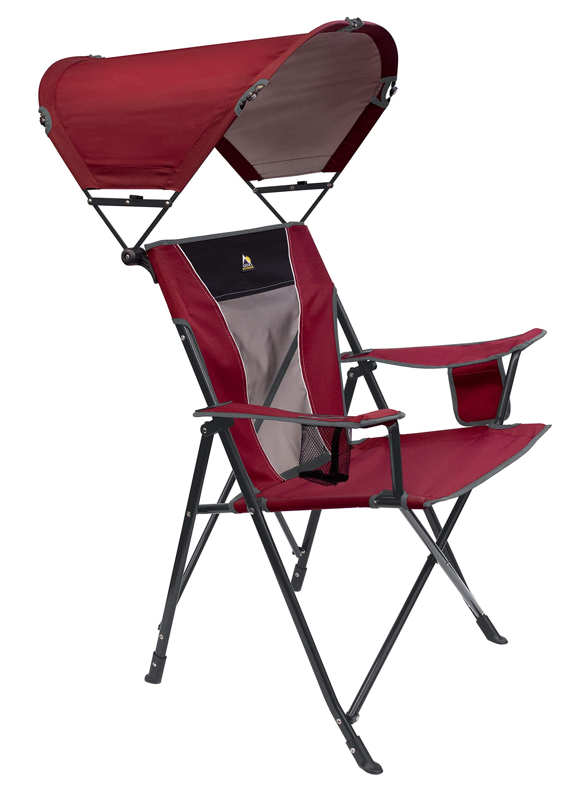 GCI Outdoor Comfort Pro Rocker Collapsible Rocking Chair & Outdoor Camping Chair, Indigo Blue