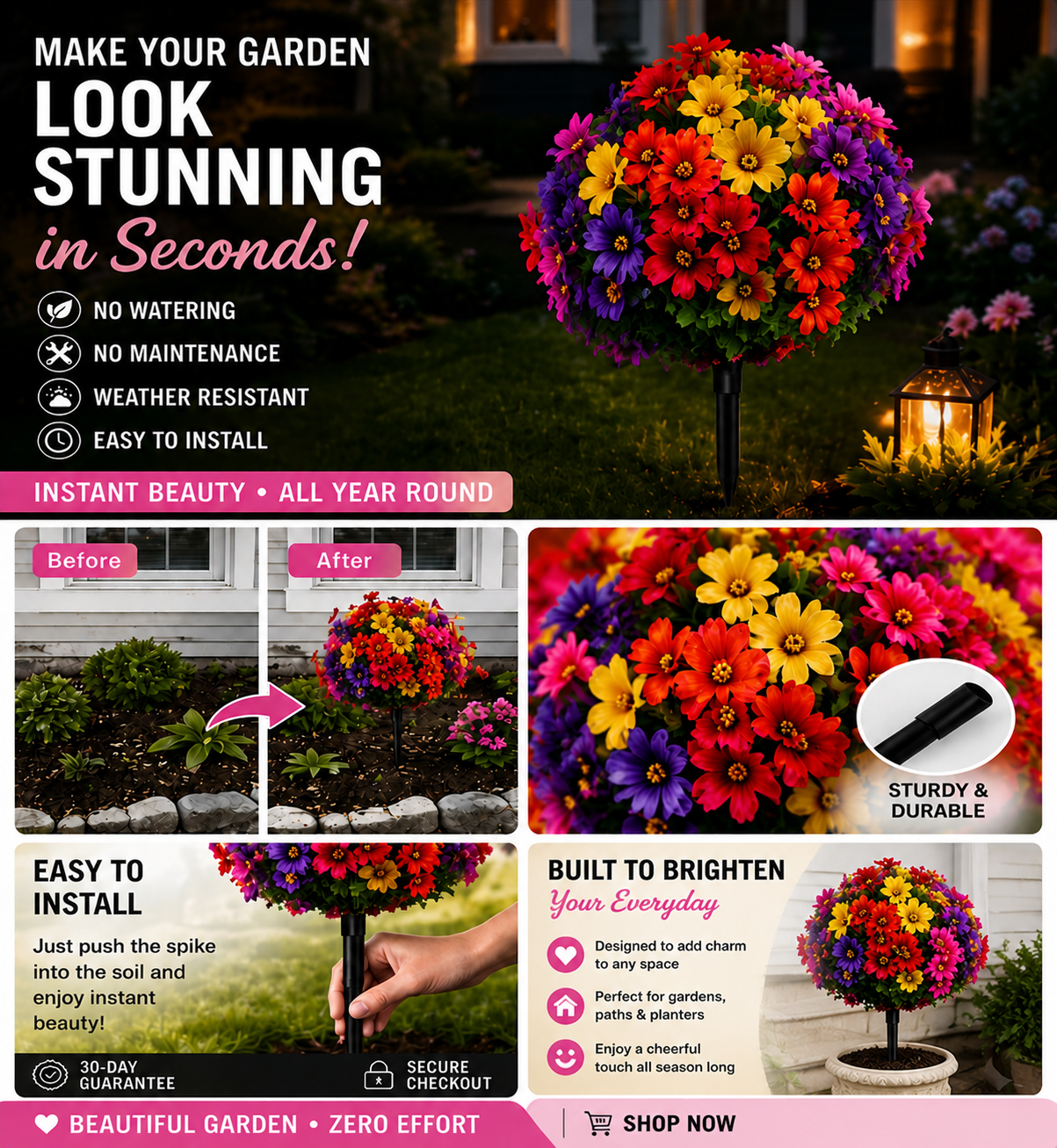 Turn Your Garden Into a Colorful Paradise