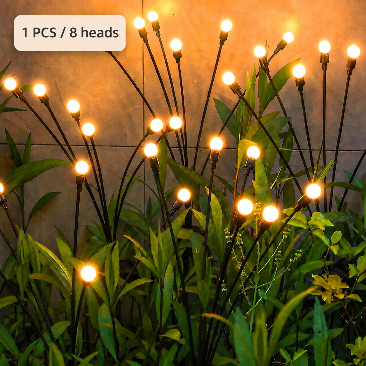 Outdoor Solar Firefly Garden Lights